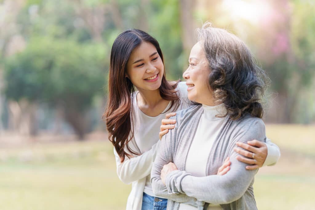 In-home care can make the transition of your senior parent moving in with you easier.